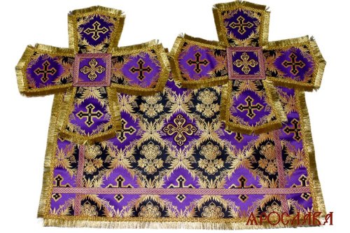 АРТ2791. Покровцы парча Рождество.