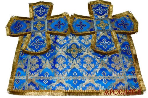 АРТ2792. Покровцы парча Рождество.