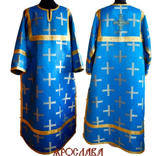 АРТ 2819 Стихарь шелк Ефросинья, обыденная отделка .